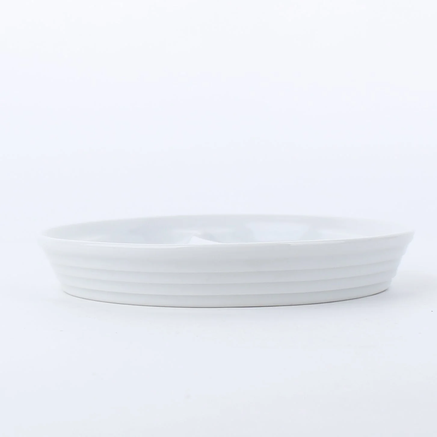 2-Sectional Porcelain Plate L d.14cm - Image 3