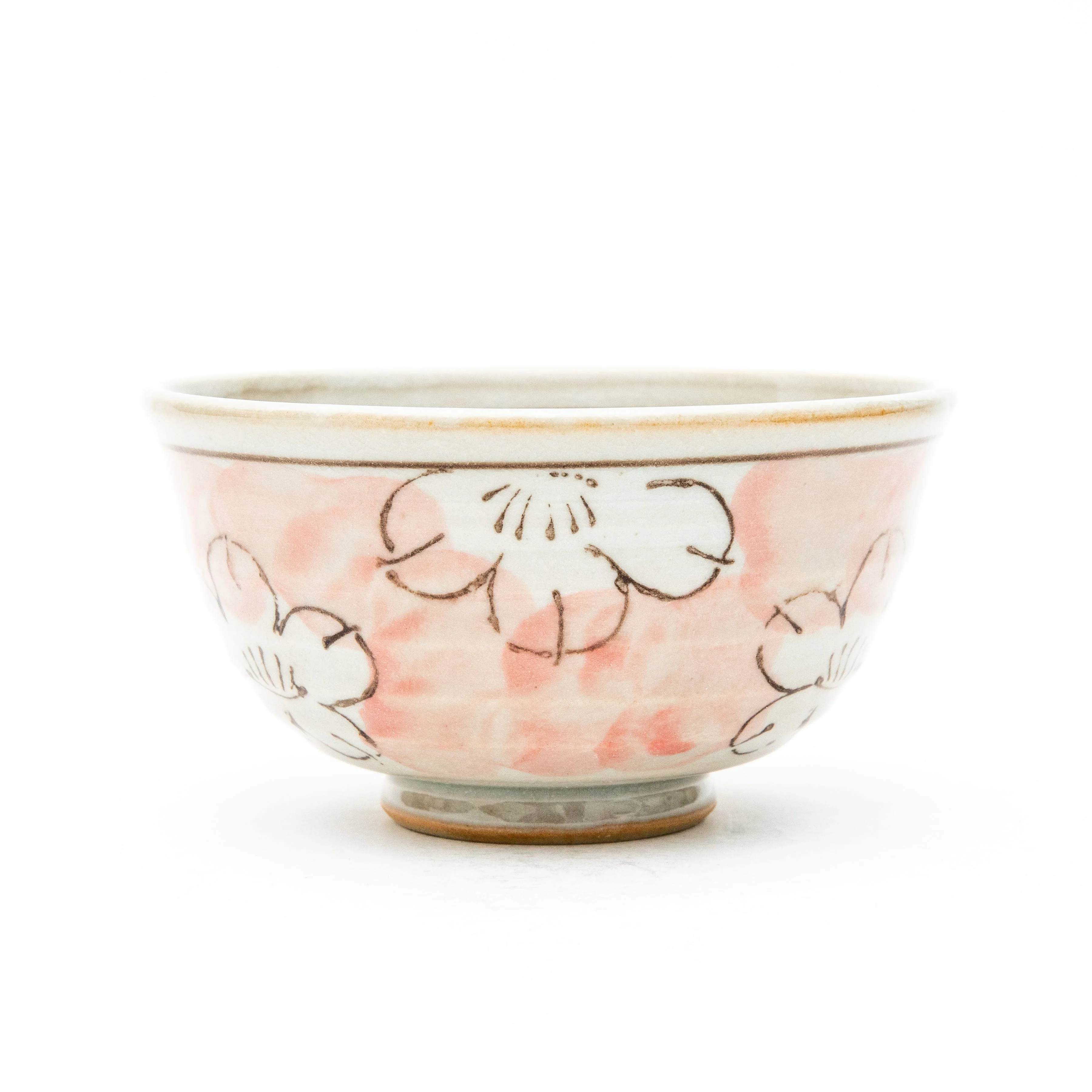 12.0cm Set of 2 Flowers For Gift In Box Ceramic Rice Bowls - Image 5