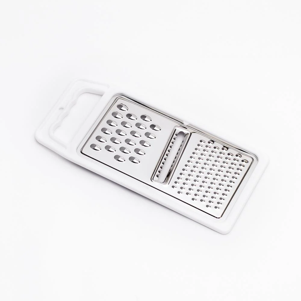 3-in-1 Grater (3-Way/Silver/White/24.5x11.2cm) - Image 6