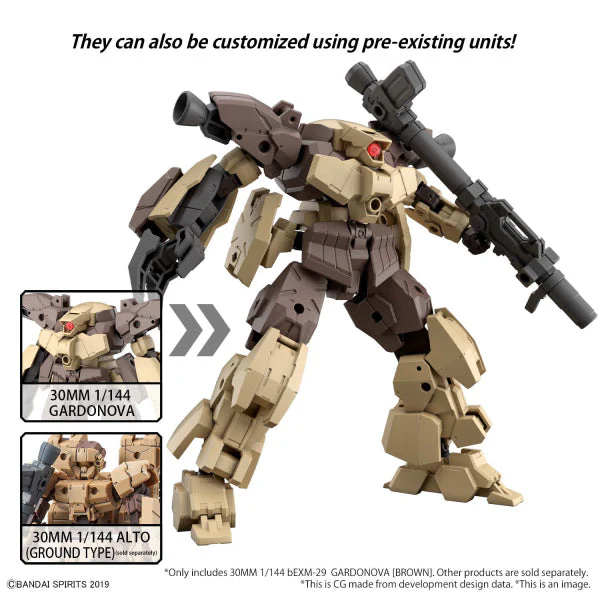 1/144 30mm bEXM-29 Gardonova Brown - Image 2