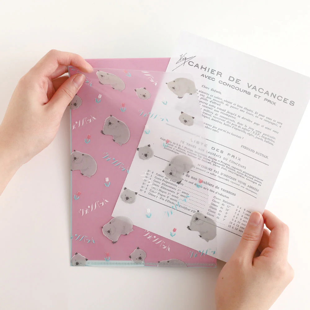 A5 Wombat 3 Pockets File Folder - Image 3