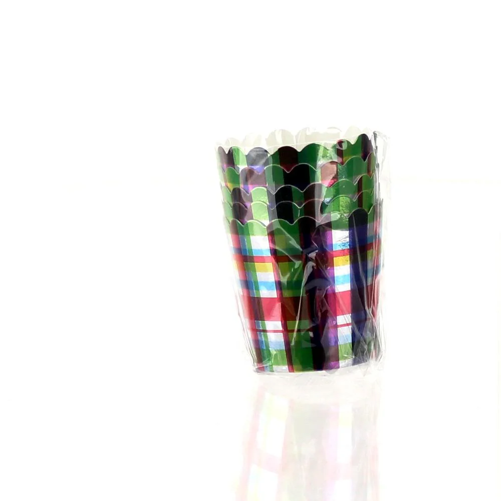 Amifa Baking Cups (Al/Muffin/Check/S:3.9x4.8cm (5pcs)) - Image 4