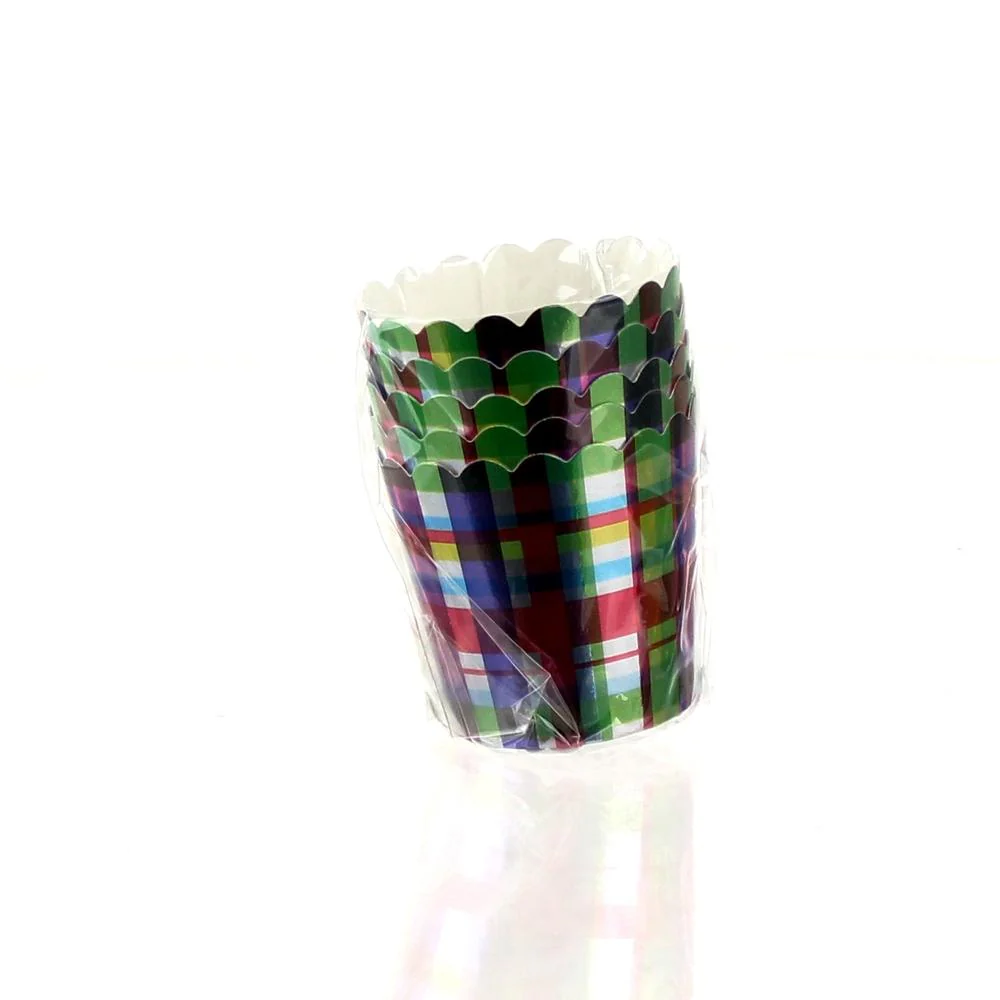 Amifa Baking Cups (Al/Muffin/Check/S:3.9x4.8cm (5pcs)) - Image 5