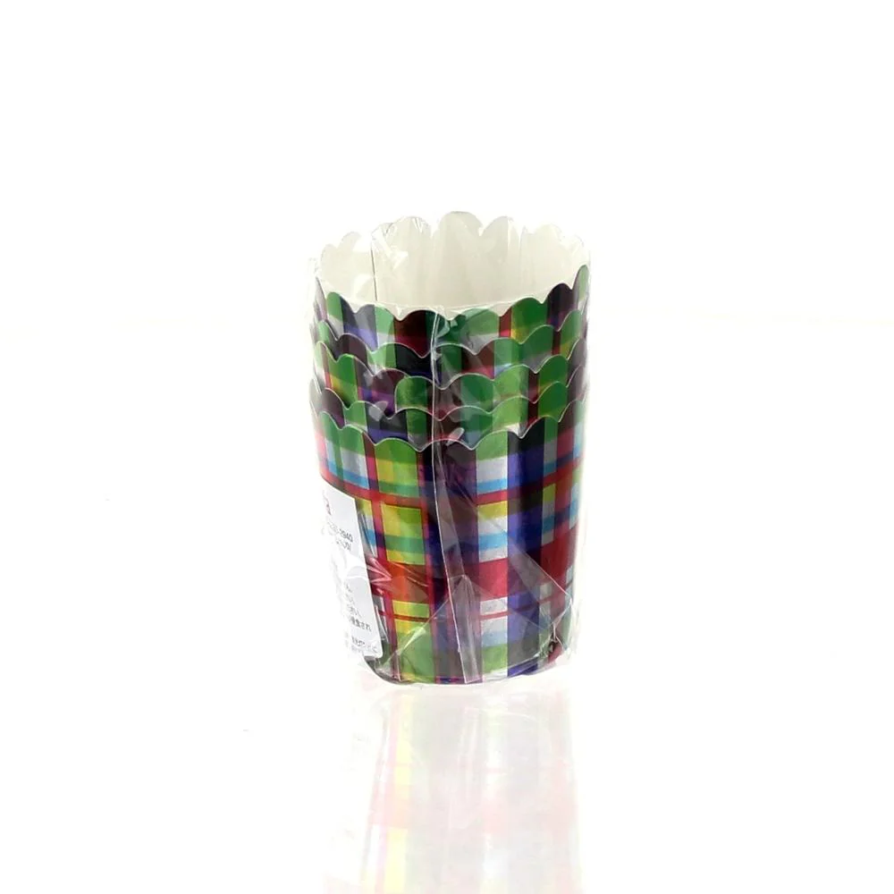 Amifa Baking Cups (Al/Muffin/Check/S:3.9x4.8cm (5pcs)) - Image 6