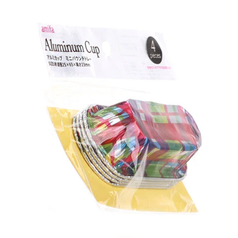 Amifa Aluminum Type Mini Baking Cups (4pcs) - Image 3