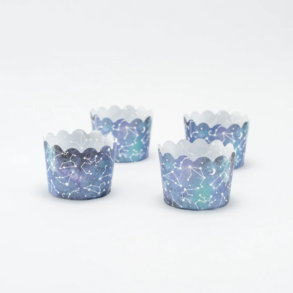 Amifa Baking Cups (Paper/Muffin/Blue) - Image 4