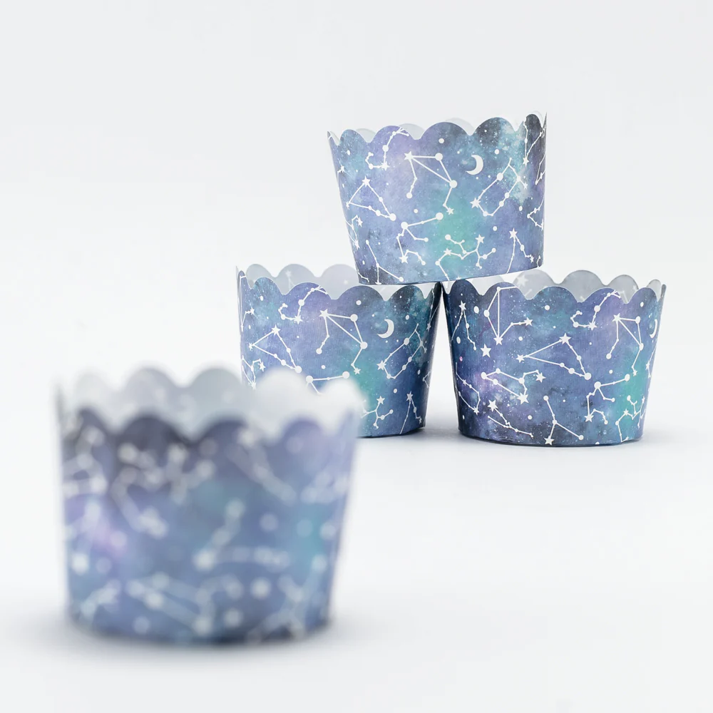 Amifa Baking Cups (Paper/Muffin/Blue) - Image 5