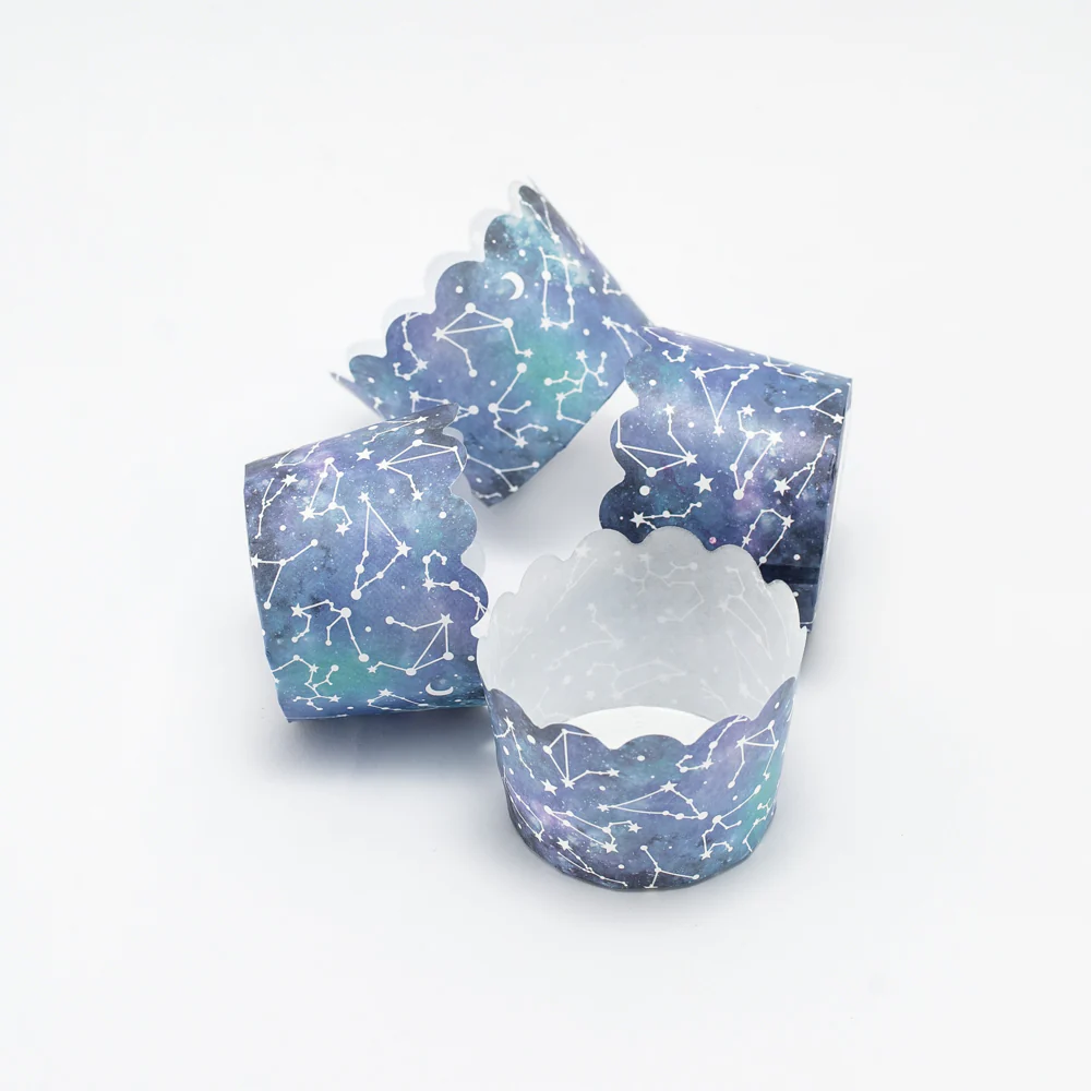 Amifa Baking Cups (Paper/Muffin/Blue) - Image 7