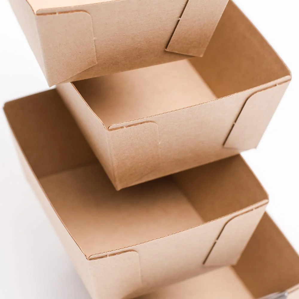 Baking Paper Molds S (Pound Cakes/Natural/8.5x6.5x4.5cm (4pcs)) - Image 5