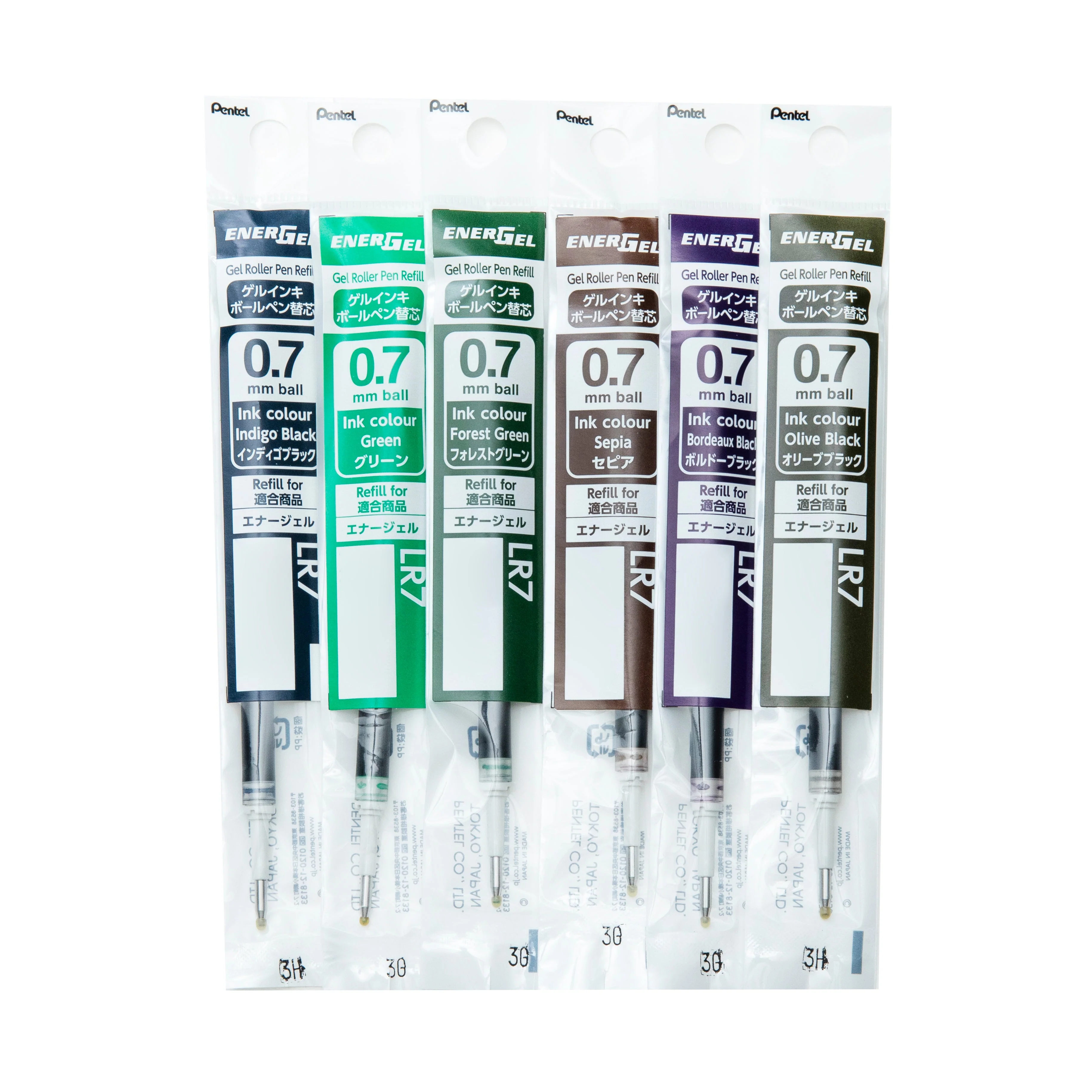 Pentel Energel Liquid Gel Ink Ballpoint Pen Refill (0.7mm) - Image 2