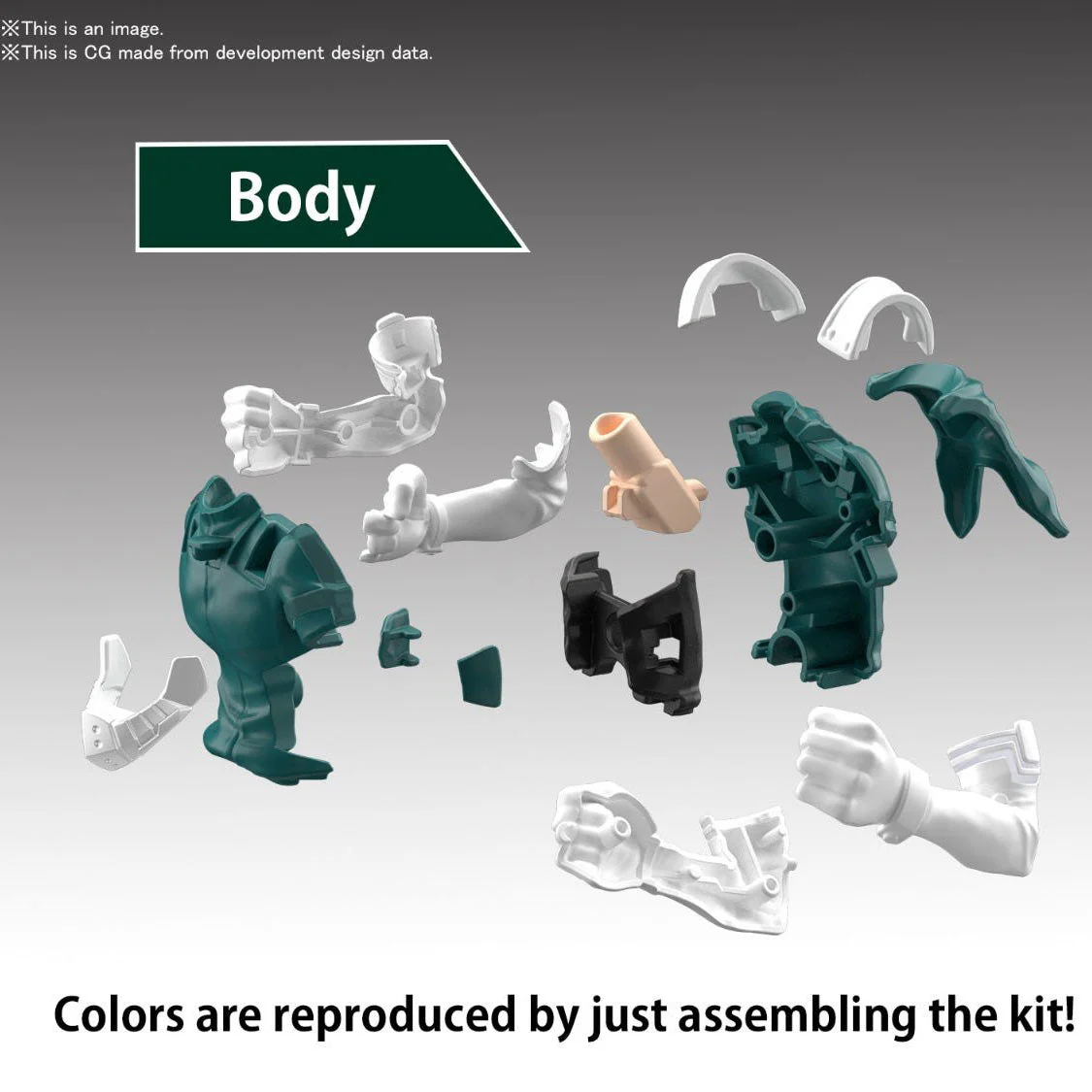 EG My Hero Academia Izuku Midoriya Model Kit - Image 3