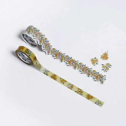 Bande 2pcs Osmanthus Washi Masking Tape & Stickers BDA658 - Image 3