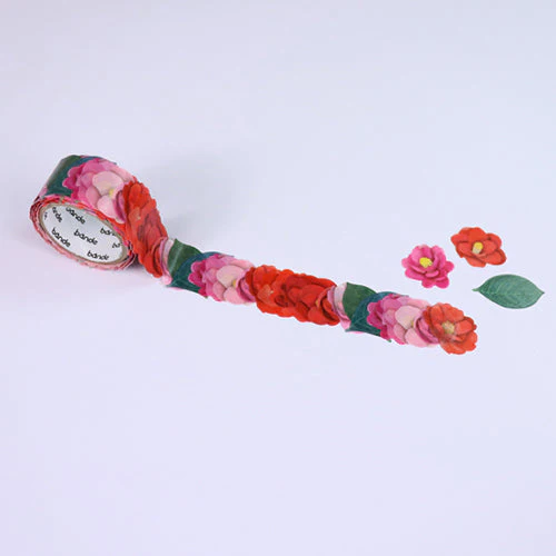 Bande Camellia Individual Pieces Washi Masking Tape BDA333 - Image 2