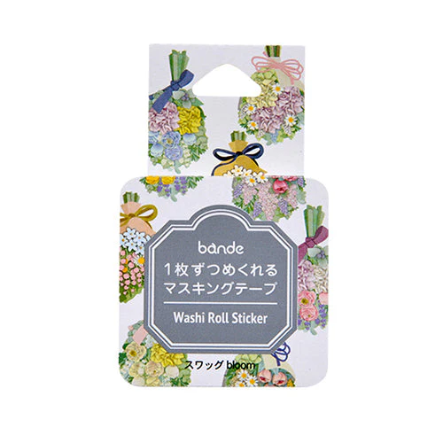 Bande Masking Washi Masking Tape Bloom Swag