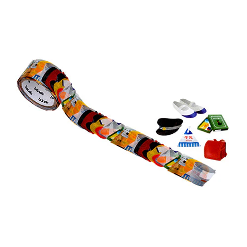 Bande Retro Patterns Washi Masking Tape Stickers BDA589 - Image 2