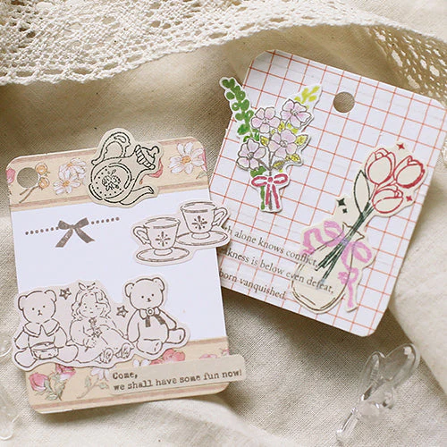 BGM Alice Tea Time Clear Stamps - Image 4