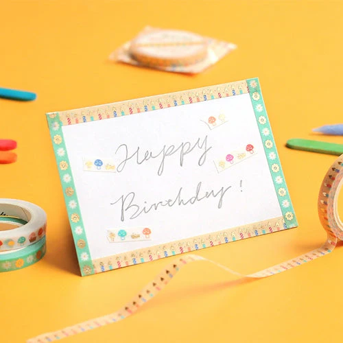 BGM Candle Washi Masking Tape BM-LSG080 - Image 3
