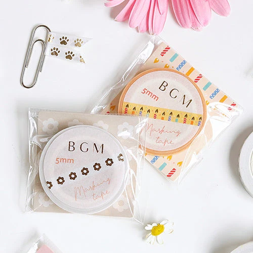 BGM Candle Washi Masking Tape BM-LSG080 - Image 5