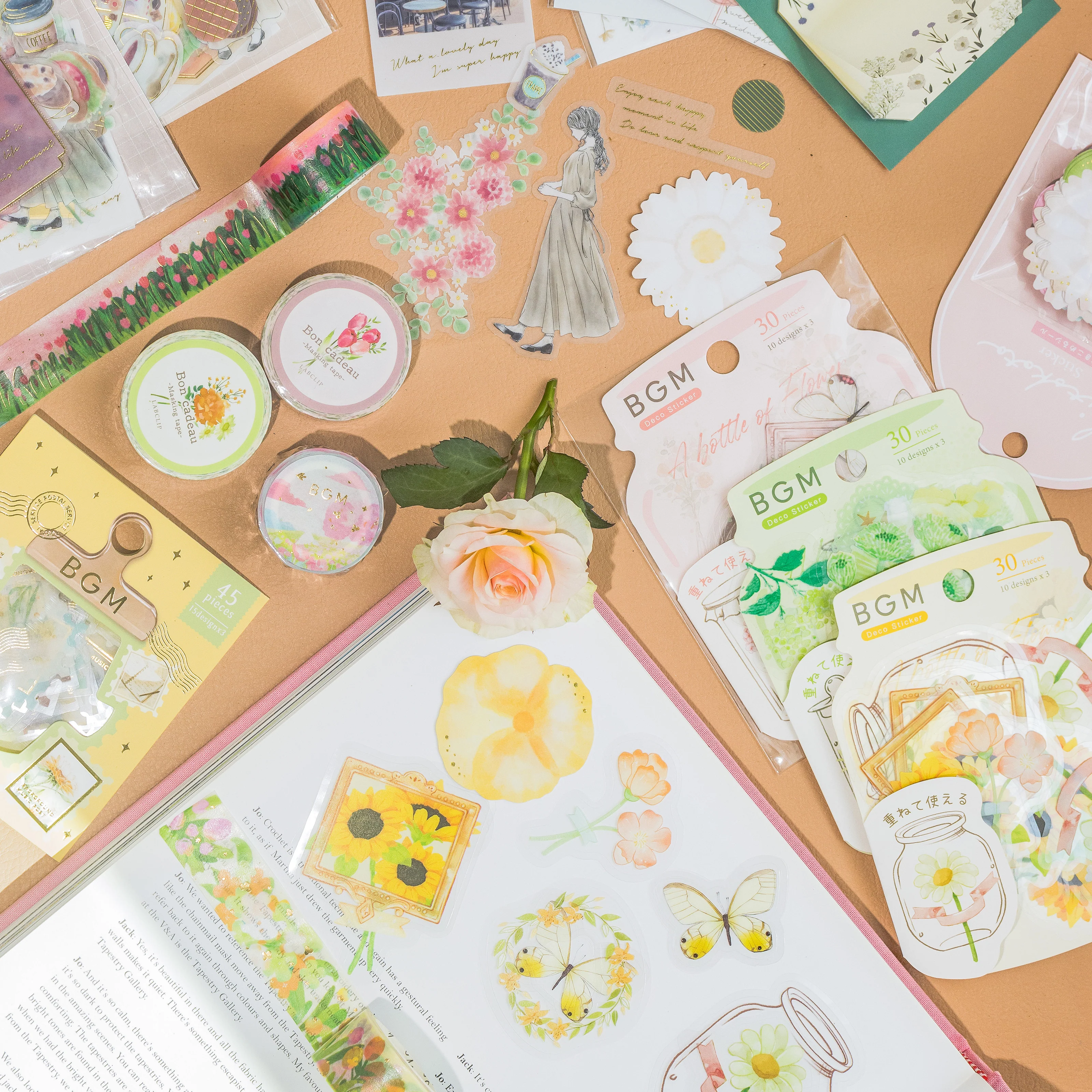 BGM Cat Cosmos Washi Masking Tape - Image 9
