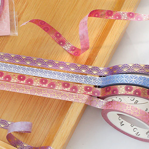 BGM Circle Pattern Washi Masking Tape BM-LSG115 - Image 4