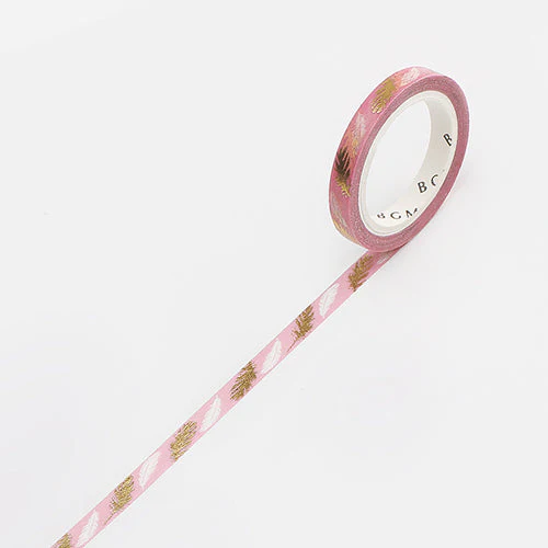 BGM Feather Washi Masking Tape BM-LSG111 - Image 2