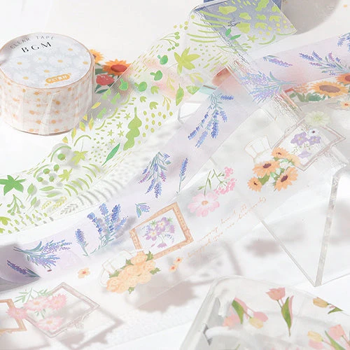 BGM Flower Gallery Washi Masking Tape - Image 4
