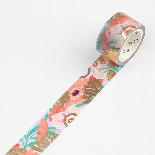 BGM Flower Melody Gerbera Washi Masking Tape - Image 2