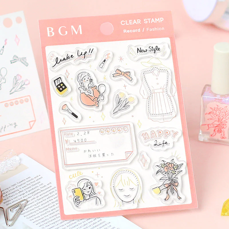 BGM Record / Fashion Clear Stamps - Image 3