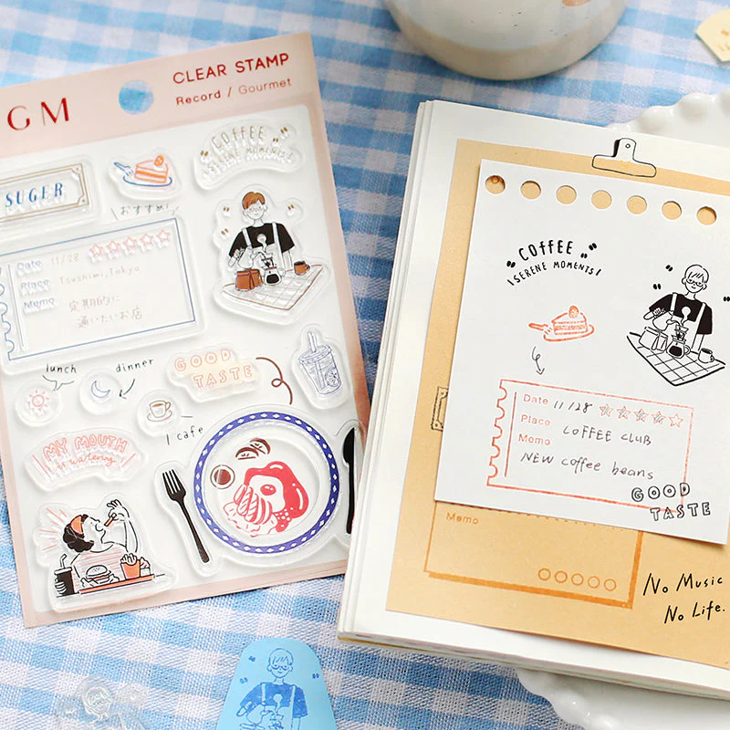 BGM Record / Gourmand Clear Stamps - Image 3
