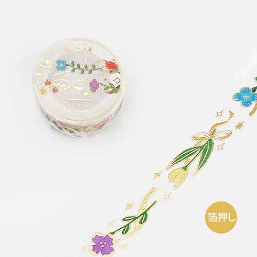 BGM Retro Bow Washi Masking Tape BM-SPRR002