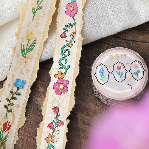 BGM Retro Bow Washi Masking Tape BM-SPRR002 - Image 4