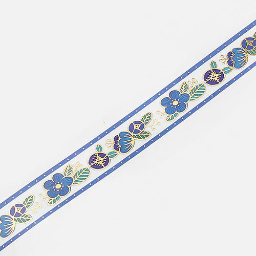 BGM Retro Navy Washi Masking Tape BM-SPRR006 - Image 3