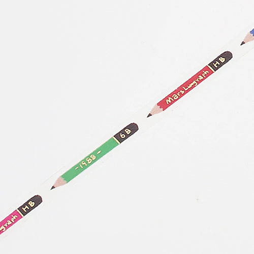 BGM Retro Pencil Washi Masking Tape BM-LSG109 - Image 3