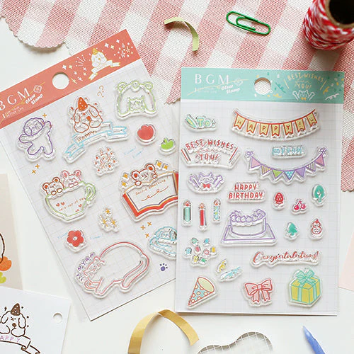 BGM Secret Garden Clear Stamps - Image 5