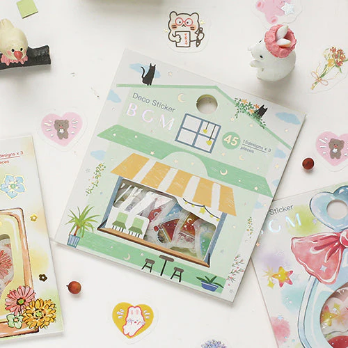 BGM Stock Cream Soda Flake Stickers (15 designs x 3 pcs) - Image 3