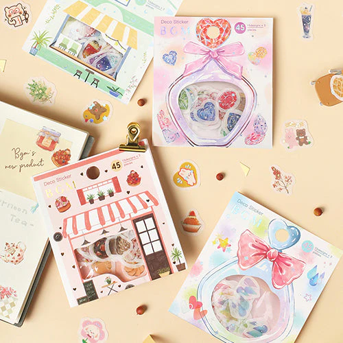 BGM Stock Cream Soda Flake Stickers (15 designs x 3 pcs) - Image 4