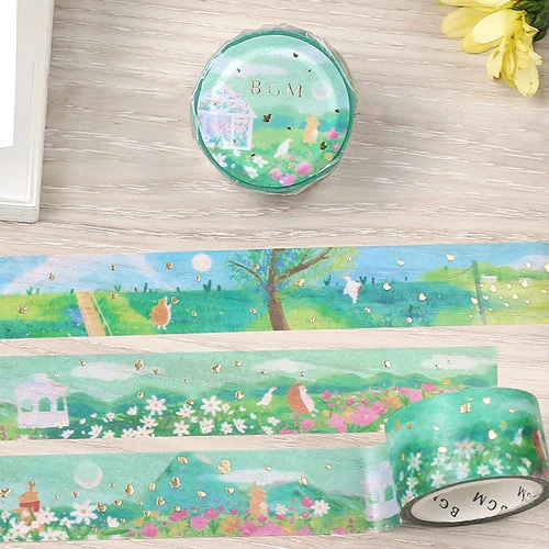 BGM Walkway in the Countryside Washi Masking Tape BM-SPRW010 - Image 4