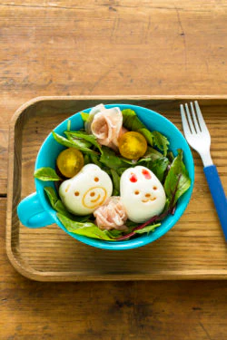 Kokubo Boiled Egg Mold (Rabbit & Bear) - Image 3