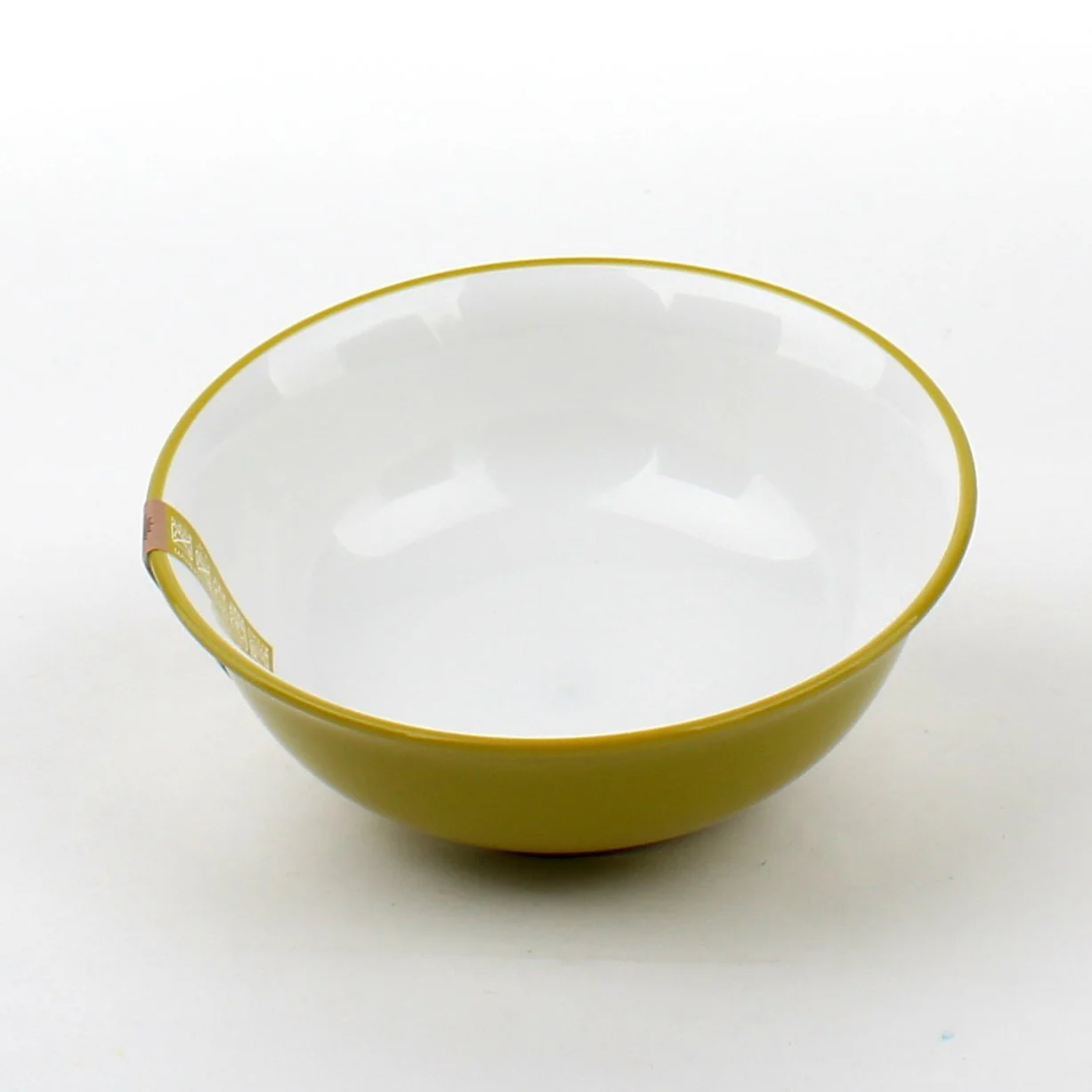 14.5cm Green and White Serving Bowl - Image 3