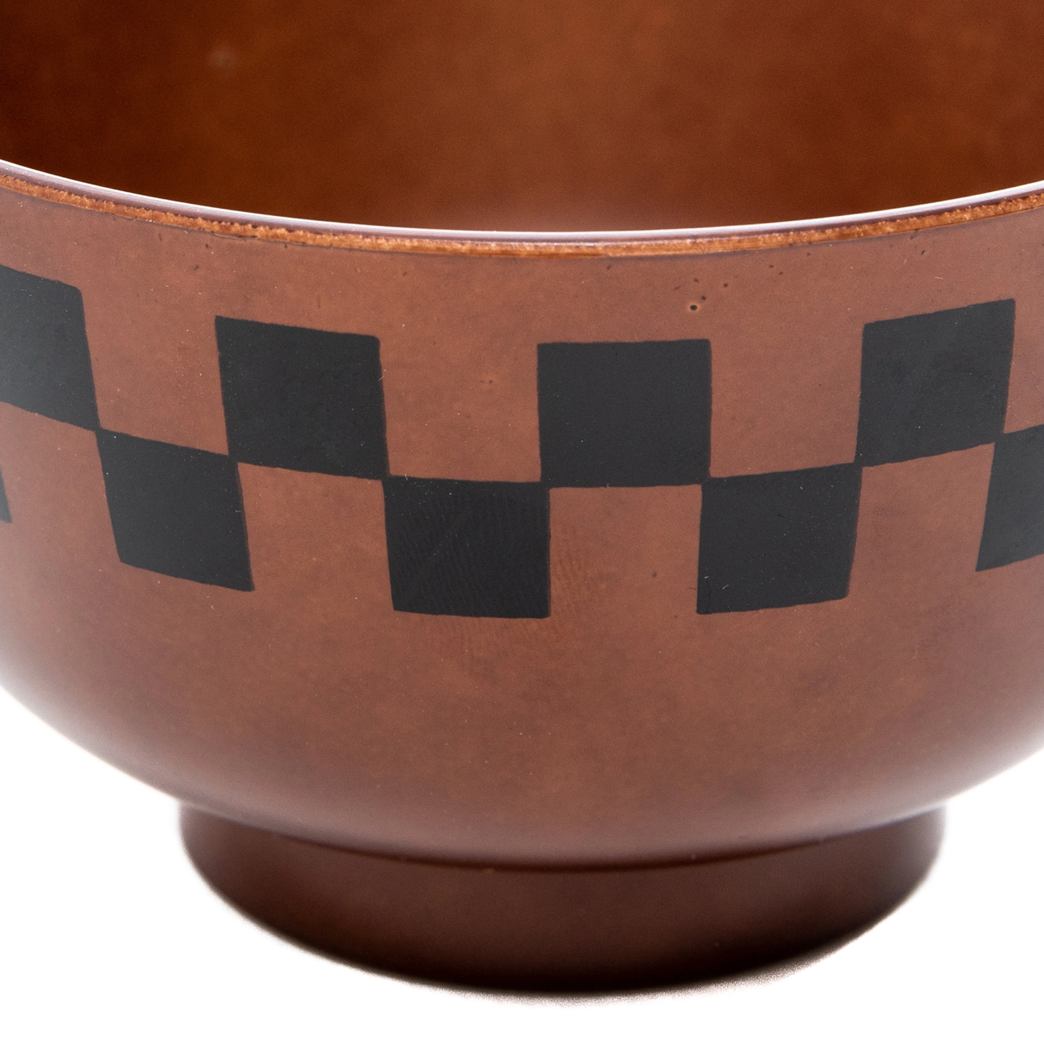 11.2cm Rustic Stackable Bowl with Wooden Grain Finish - Image 3