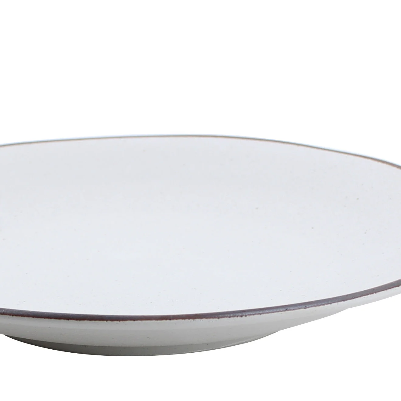 Brown Rim Lightweight Plate d.23cm - Image 3