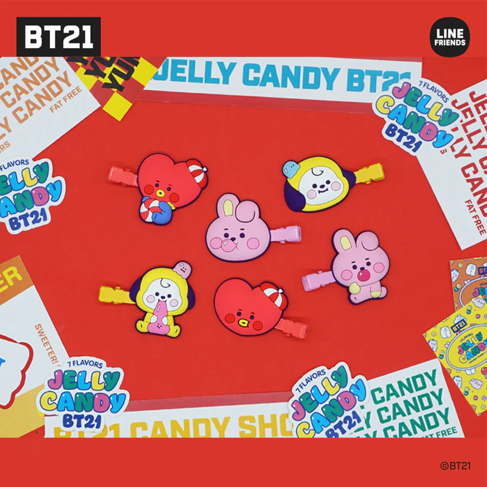 BT21 Hair Clip - Image 3