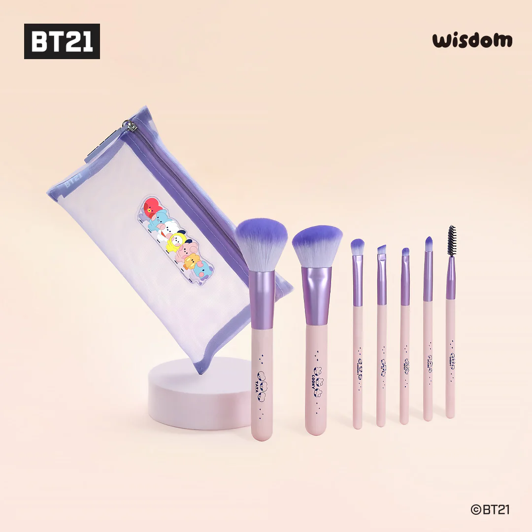 BT21 Minini Makeup Brush Set - Image 7