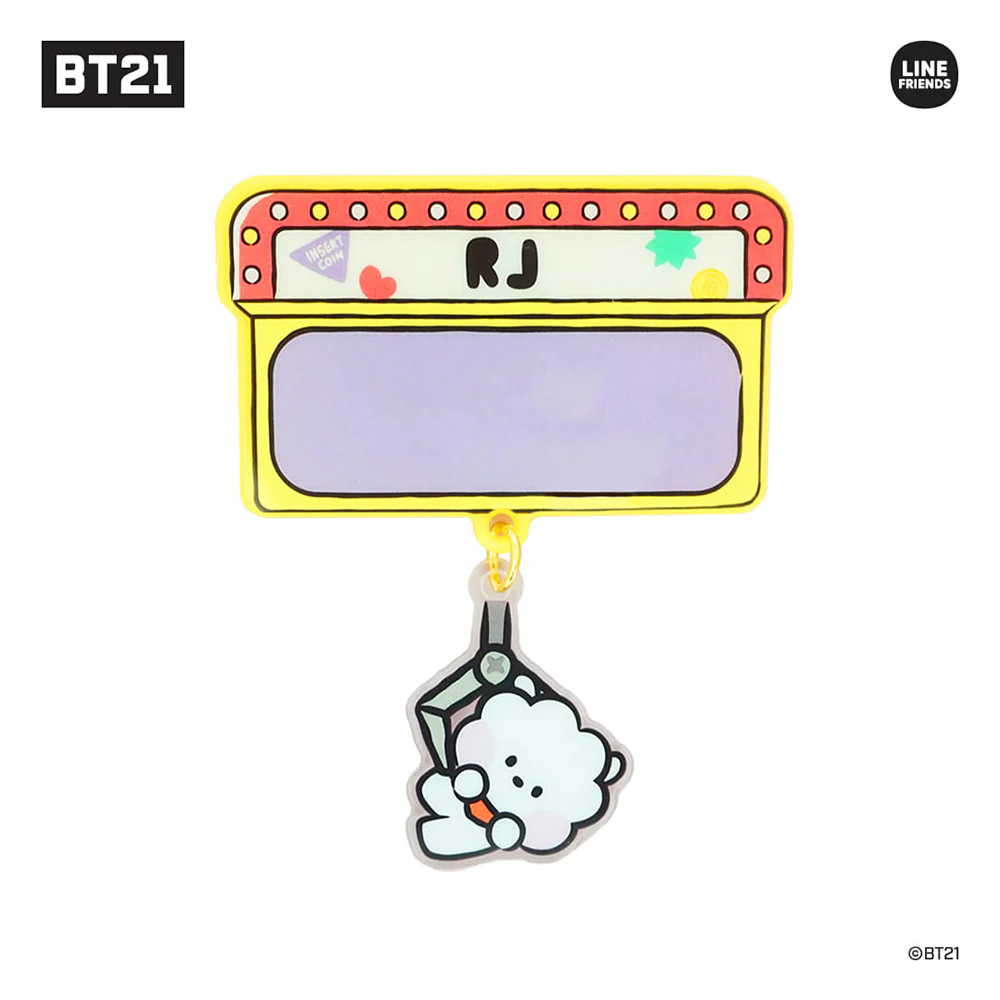 BT21 Minini Pin Badge with Letters - Image 10