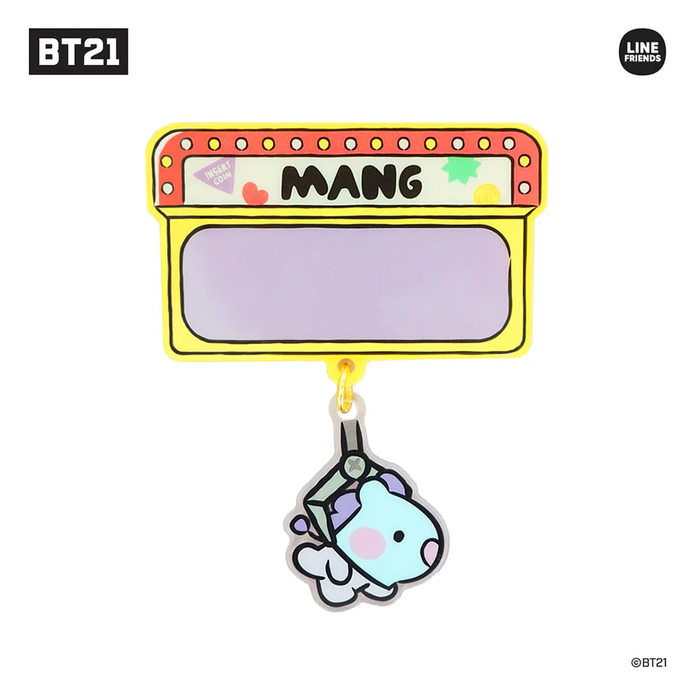 BT21 Minini Pin Badge with Letters - Image 9