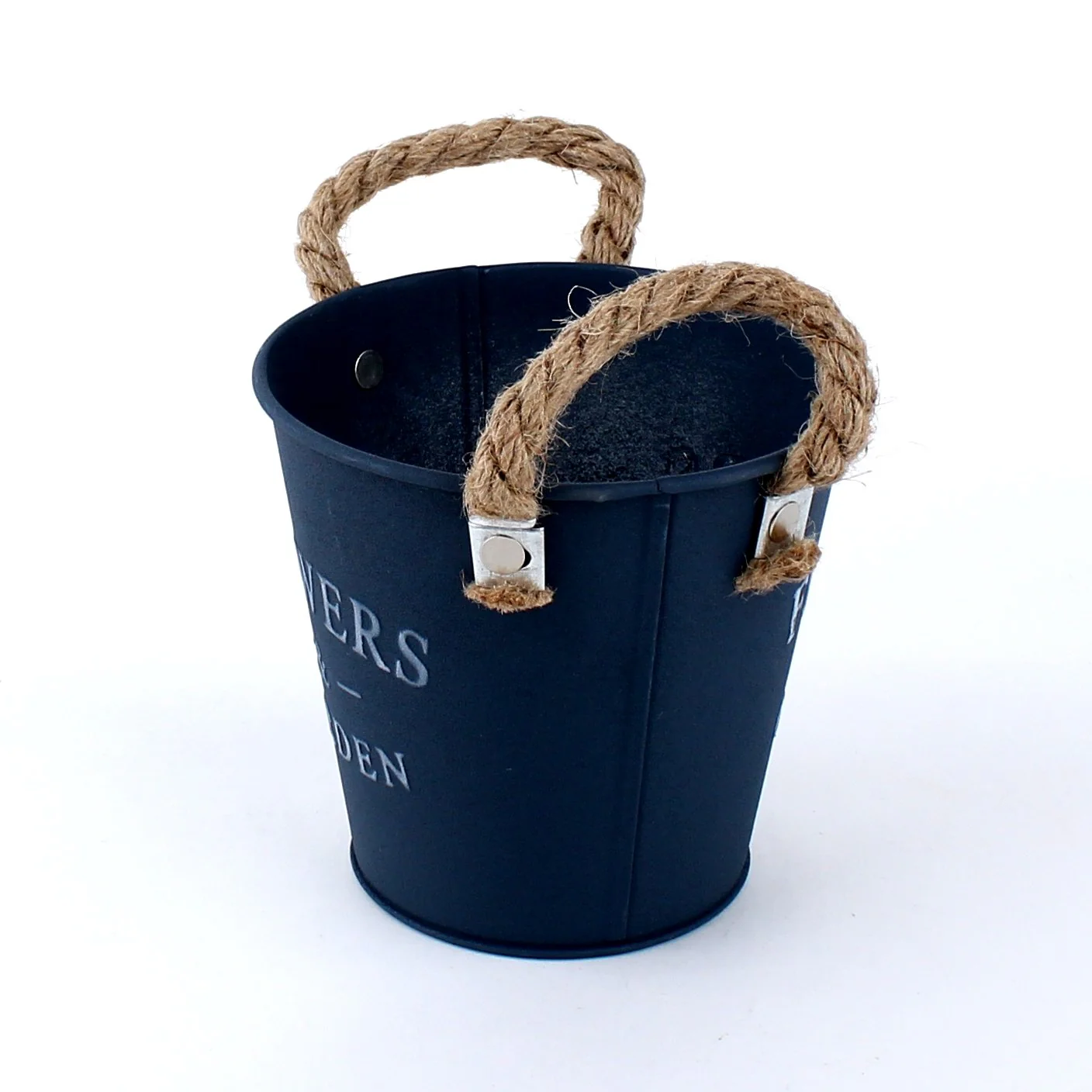 Tin Bucket Planter - Image 3