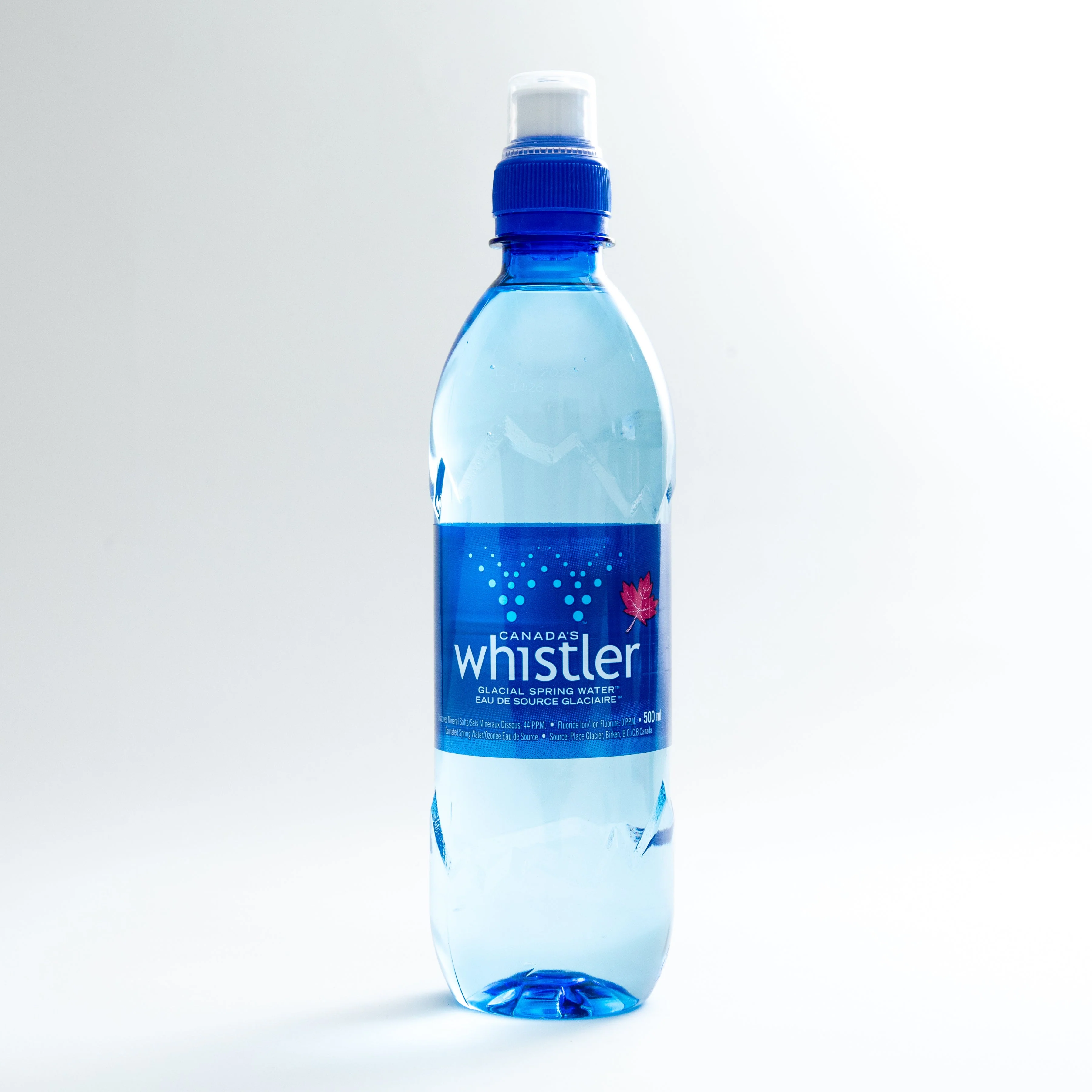Canada's Whistler Glacial Spring Water 500ml - Image 3