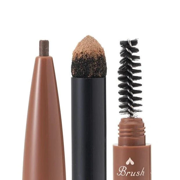Canmake 3in1 Eyebrow Powder Pencil Brush - Image 2