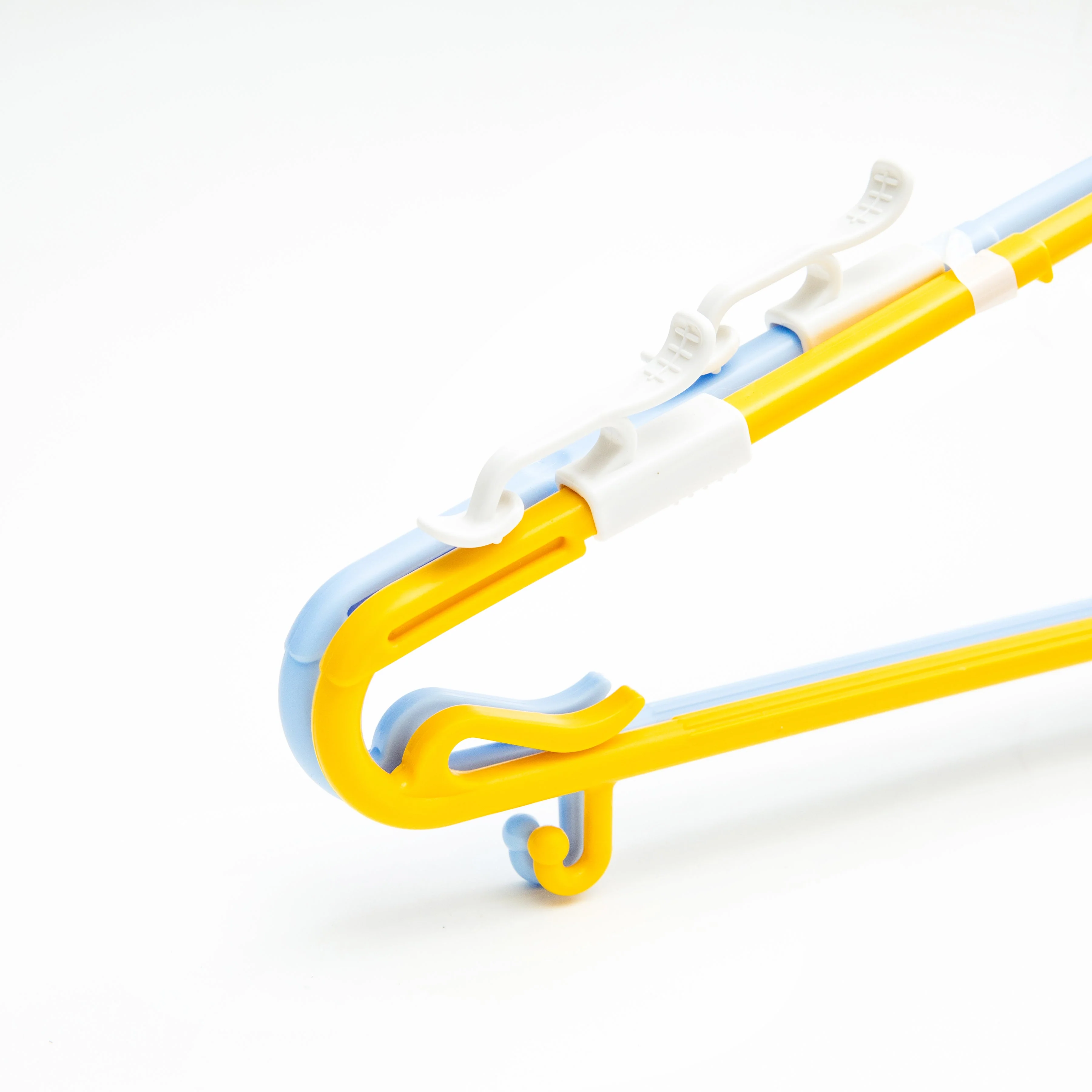 Kokubo Color Cruise Clothes Hangers with Clips (2pcs) - Image 2