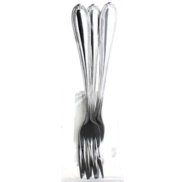 Mini Stainless Steel Cocktail Fork (3pcs) - Image 2